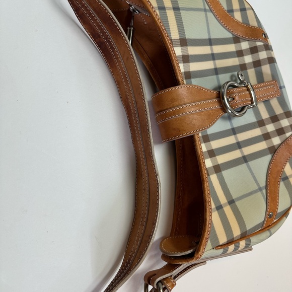 Burberry Nova Check Canvas Shoulder Bag - Picture 5 of 14